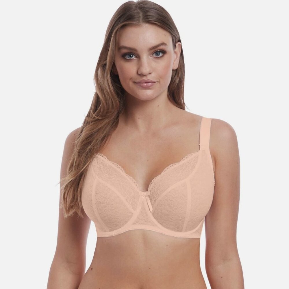 NWT Freya Fancies Nude Underwired Balcony Bra AA1012NAE, Size 32M